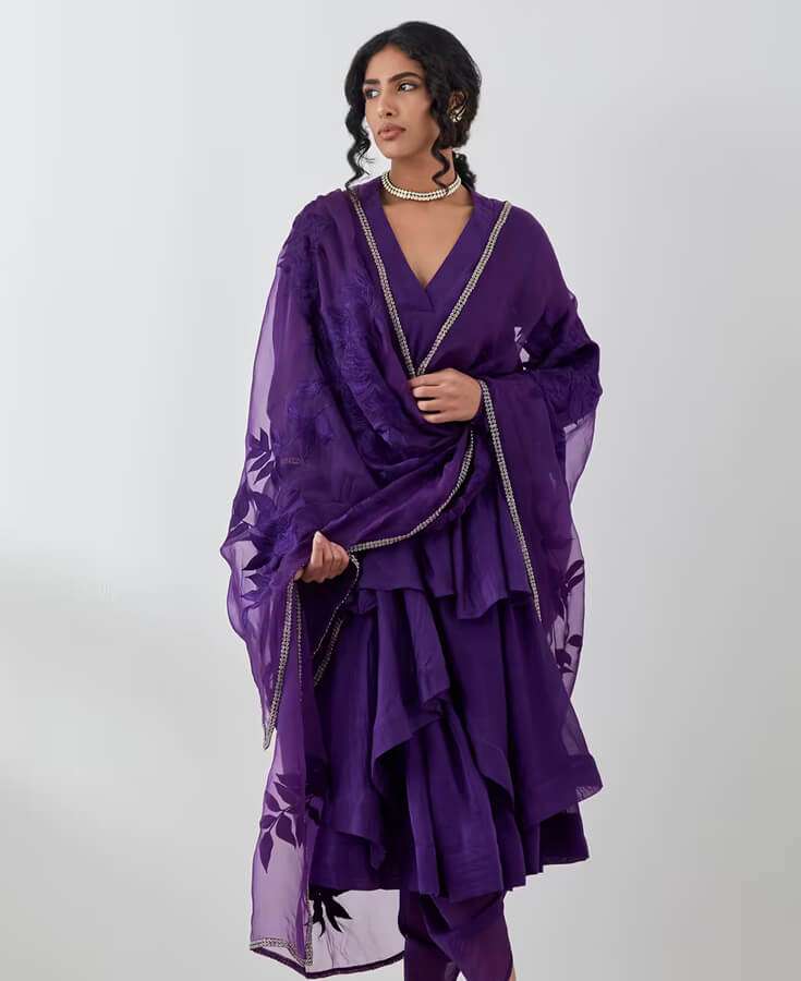 Cotton, Chanderi, Handwoven, Block Printed