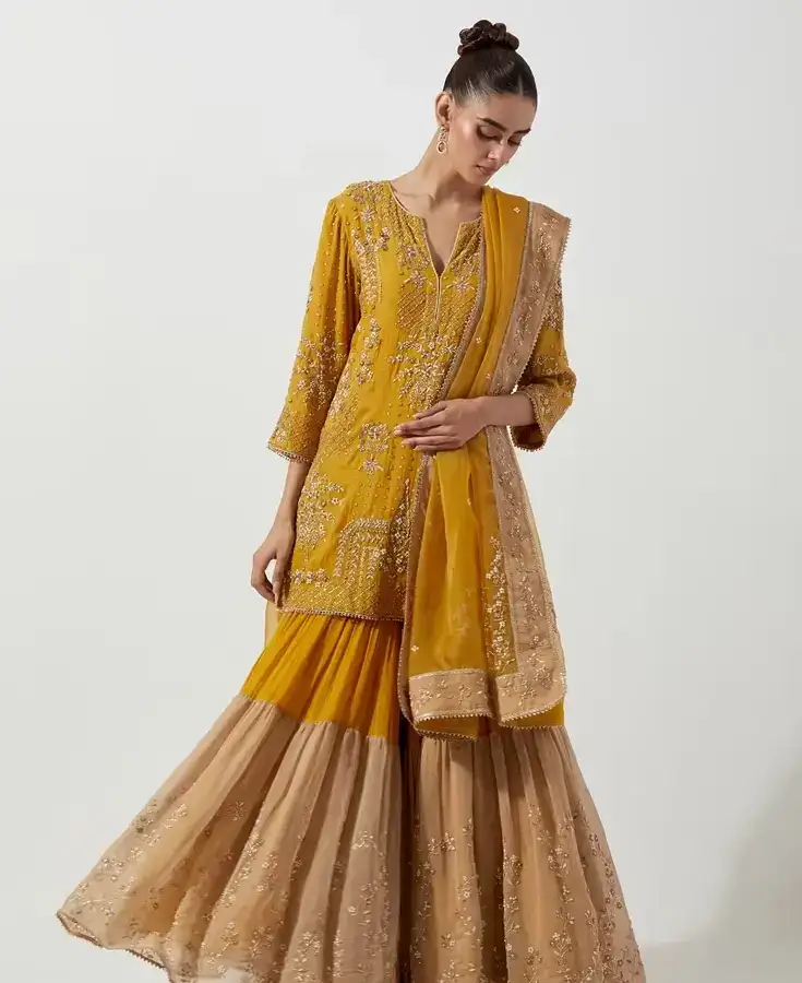 Georgette, Chiffon, Zardozi, Sequins, Crepe