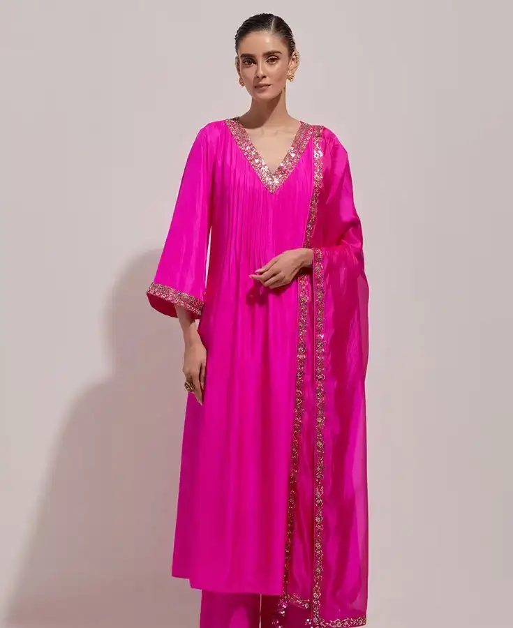 Cotton, Chanderi, Handwoven, Block Printed