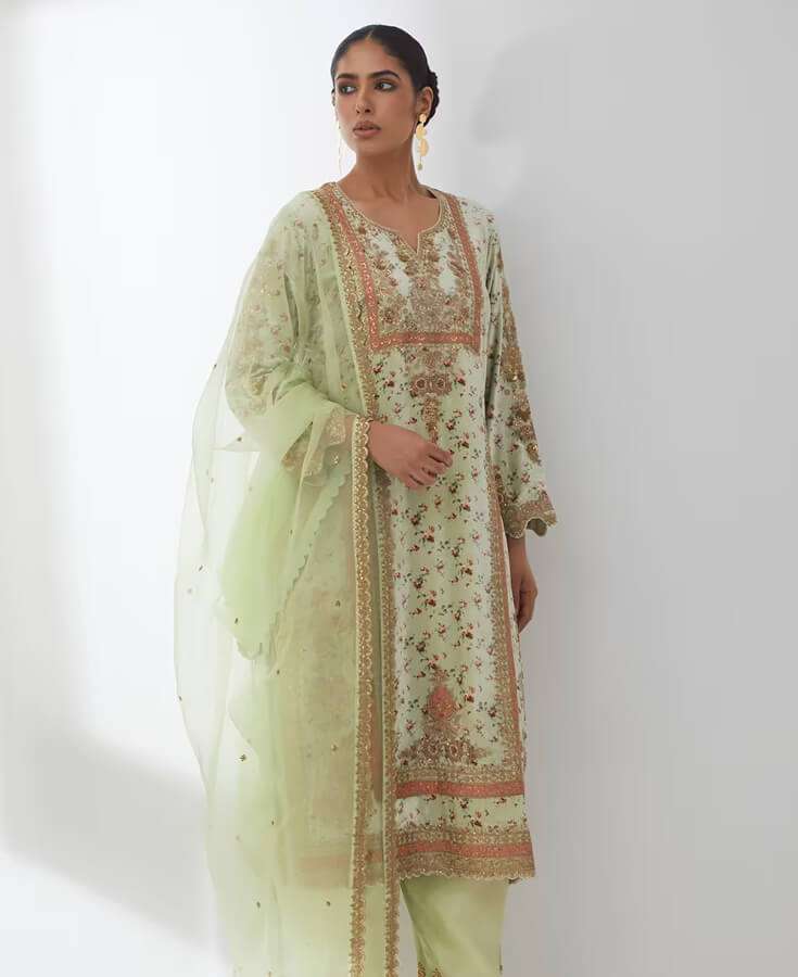 Cotton, Chanderi, Handwoven, Block Printed