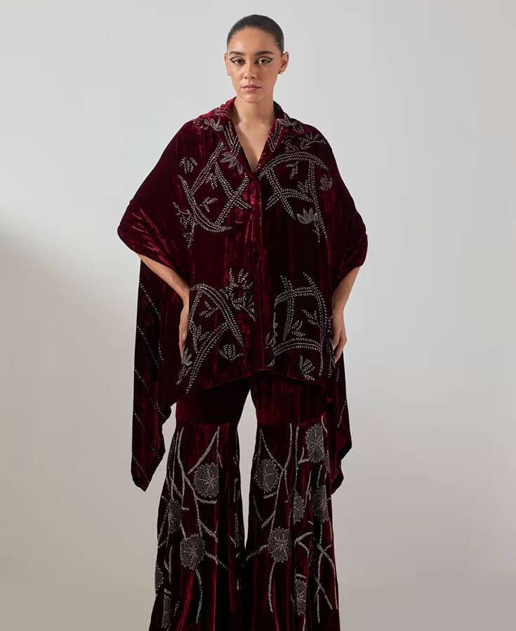 Georgette, Chiffon, Zardozi, Sequins, Crepe