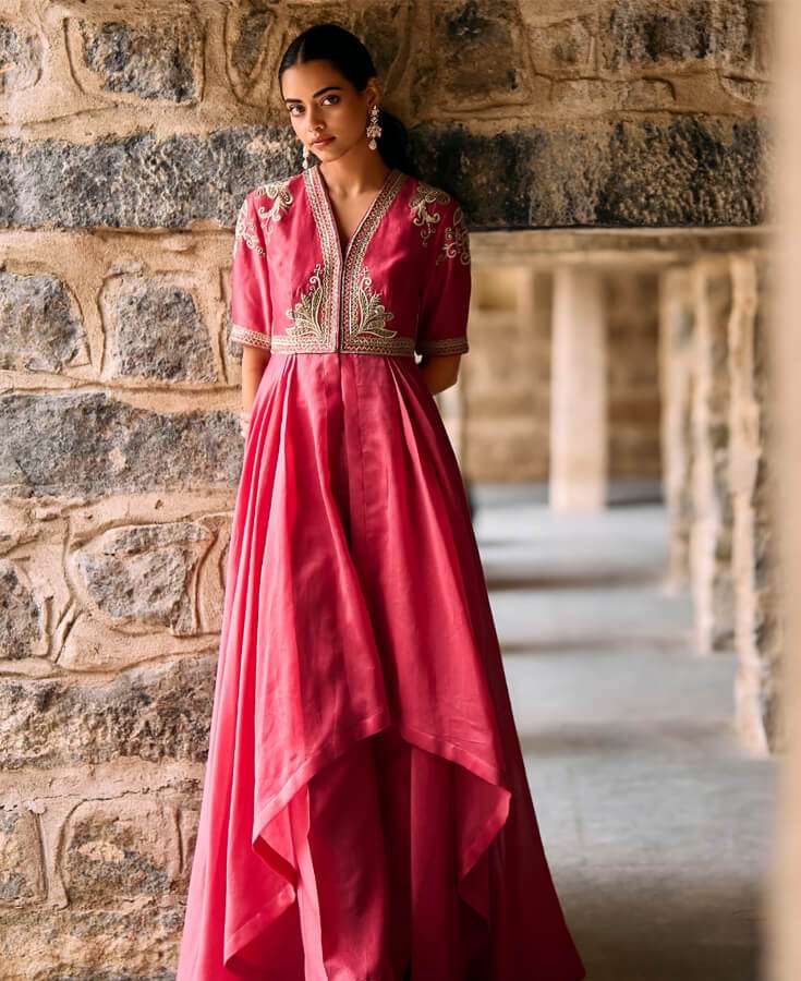 Georgette, Chiffon, Zardozi, Sequins, Crepe