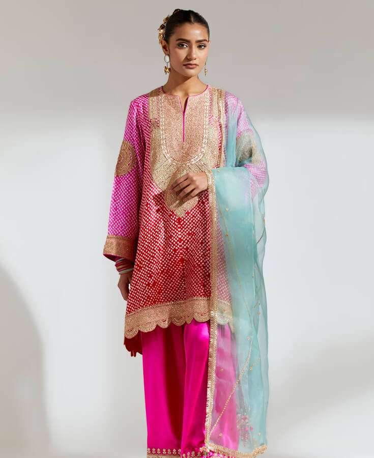 Cotton, Chanderi, Handwoven, Block Printed