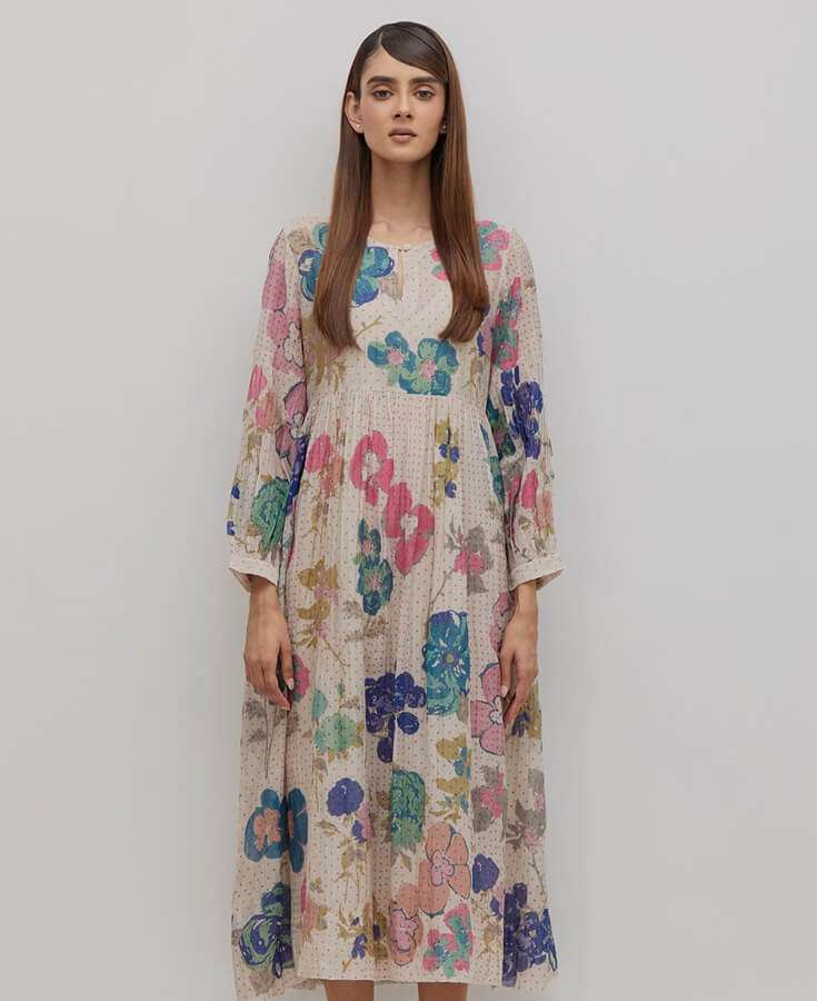 Cotton, Linen, Printed, Embroidery