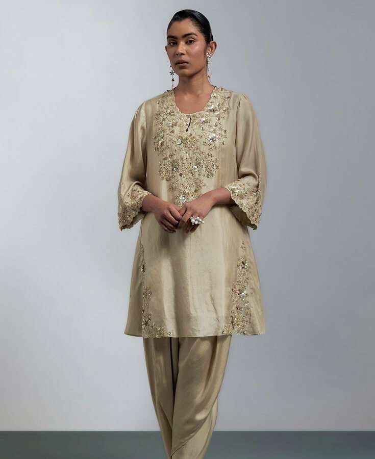 Cotton, Chanderi, Handwoven, Block Printed