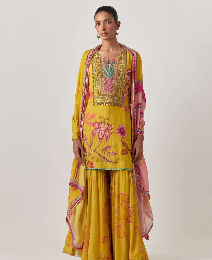 Silk, Chanderi, Embroidery, Sequin