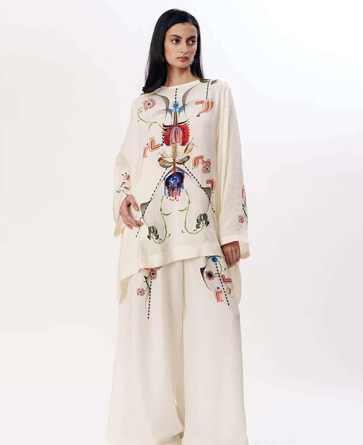 Linen, Cotton, Applique, Embroidery