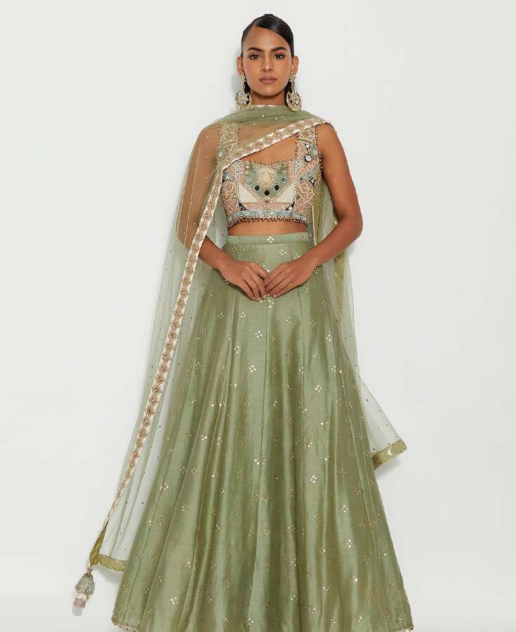 Silks, Zari, Sequins, Mirrorwork