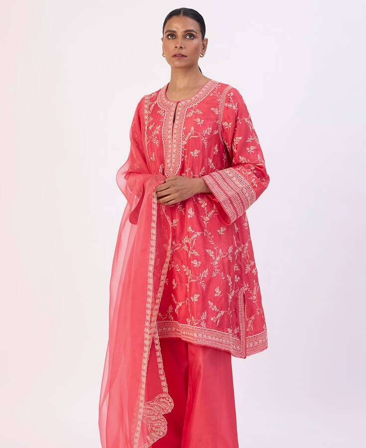 Cotton, Chanderi, Handwoven, Block Printed