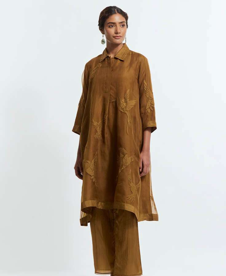 Cotton, Chanderi, Handwoven, Block Printed