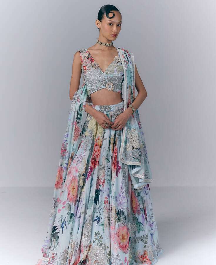Silks, Zari, Sequins, Mirrorwork