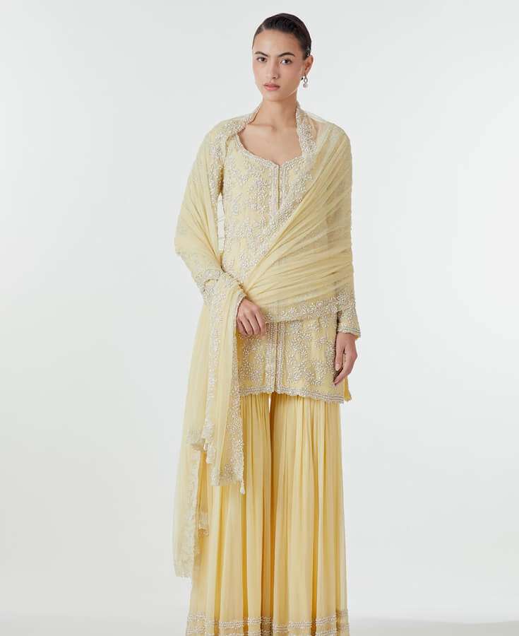 Silk, Chanderi, Embroidery, Sequin