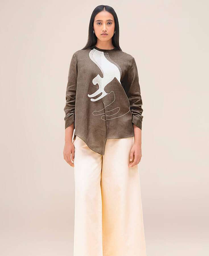 Linen, Cotton, Applique, Embroidery