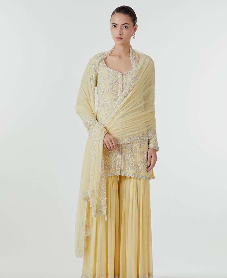 Silk, Chanderi, Embroidery, Sequin