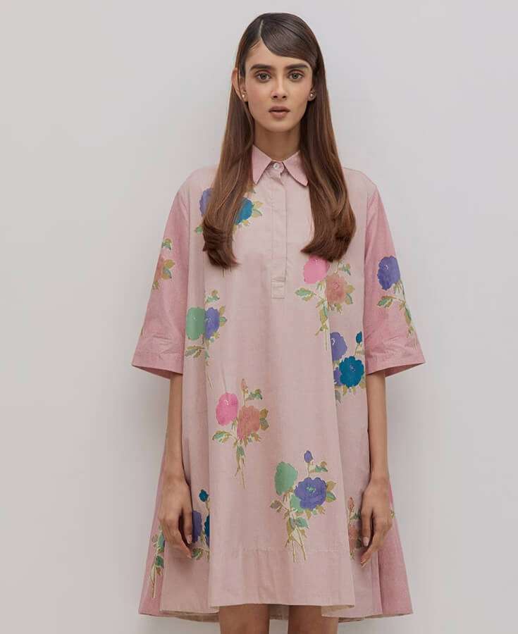 Cotton, Linen, Printed, Embroidery