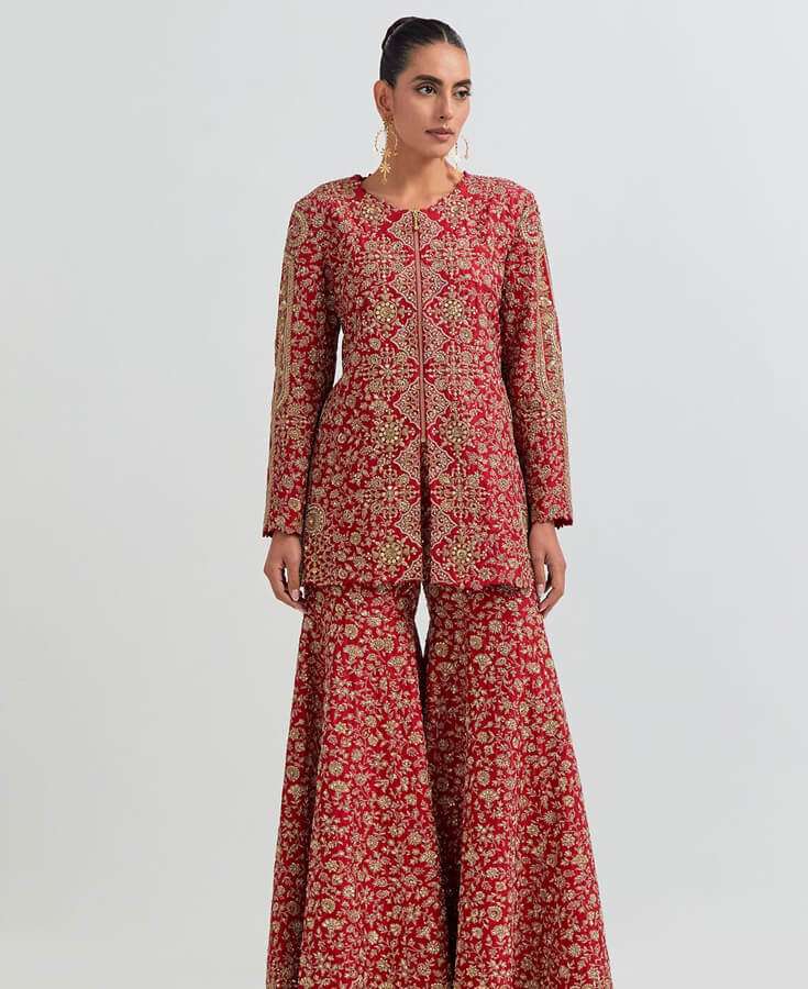 Silk, Chanderi, Embroidery, Sequin