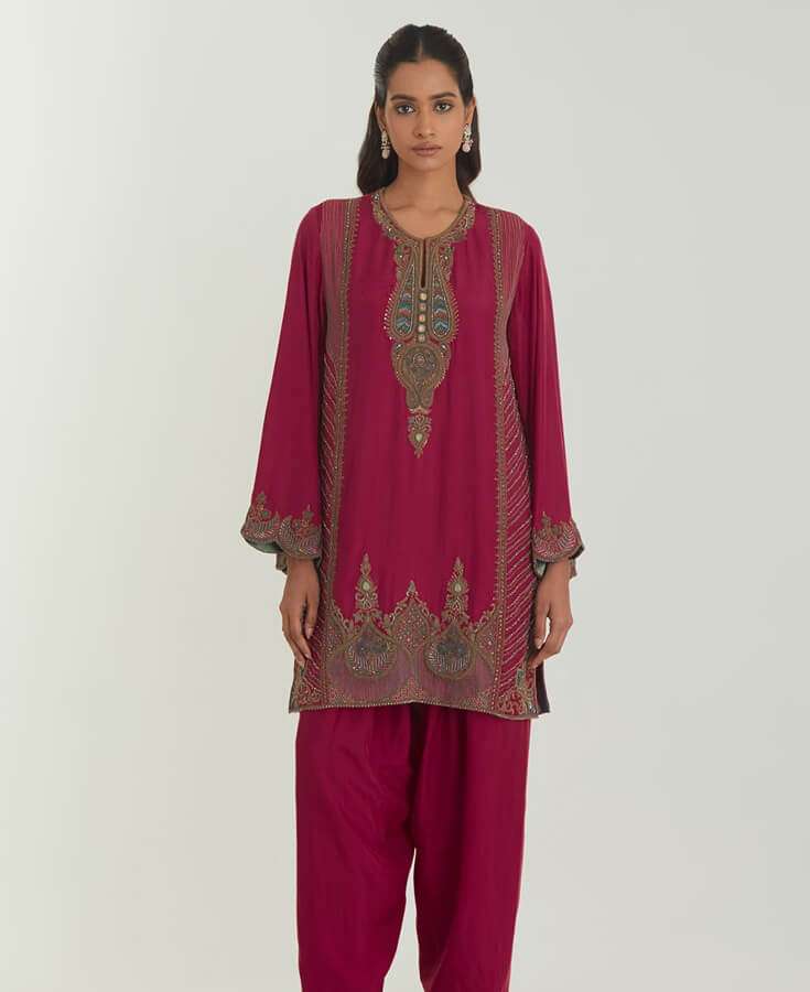 Cotton, Chanderi, Handwoven, Block Printed