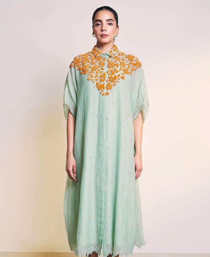 Cotton, Linen, Printed, Embroidery
