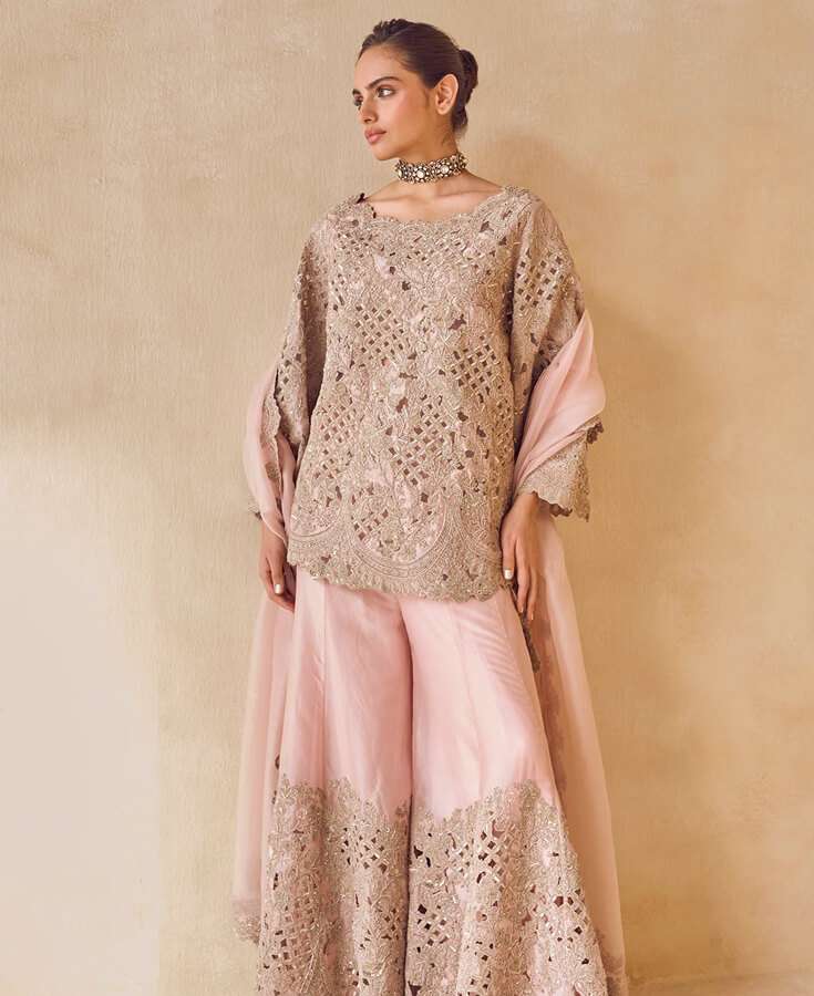 Silk, Chanderi, Embroidery, Sequin