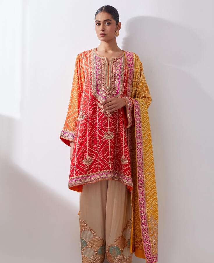 Cotton, Chanderi, Handwoven, Block Printed