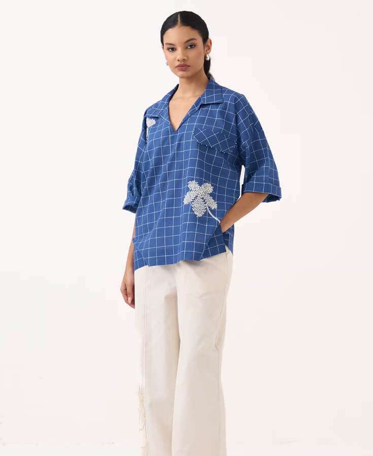 Linen, Cotton, Applique, Embroidery
