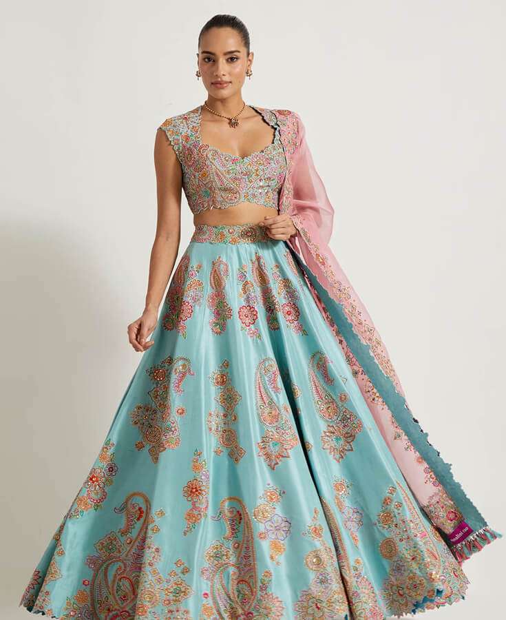 Silks, Zari, Sequins, Mirrorwork