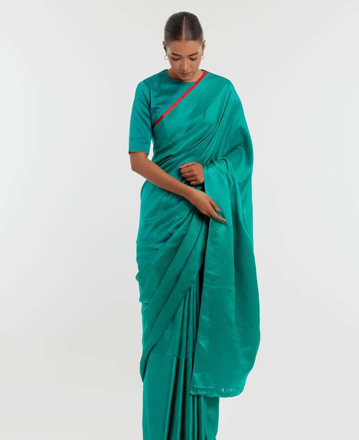 Silk, Banarasi, Printed, Mirrorwork, Salma