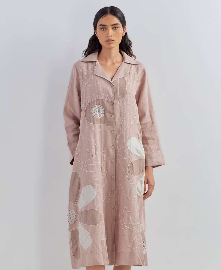 Cotton, Linen, Printed, Embroidery
