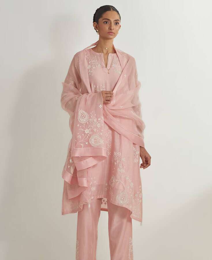 Cotton, Chanderi, Handwoven, Block Printed