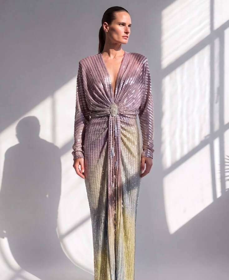 Georgette, Chiffon, Zardozi, Sequins, Crepe