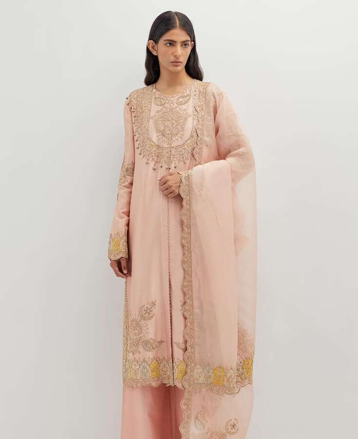 Cotton, Chanderi, Handwoven, Block Printed