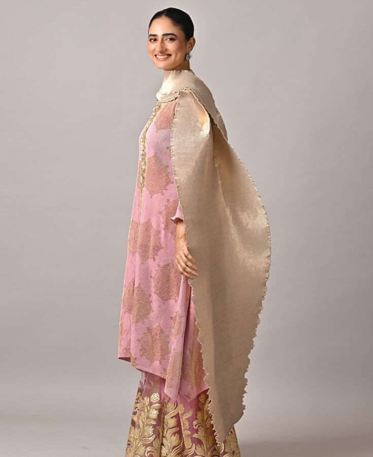 Silk, Chanderi, Embroidery, Sequin