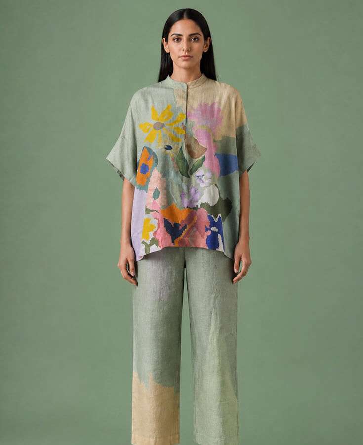 Linen, Cotton, Applique, Embroidery