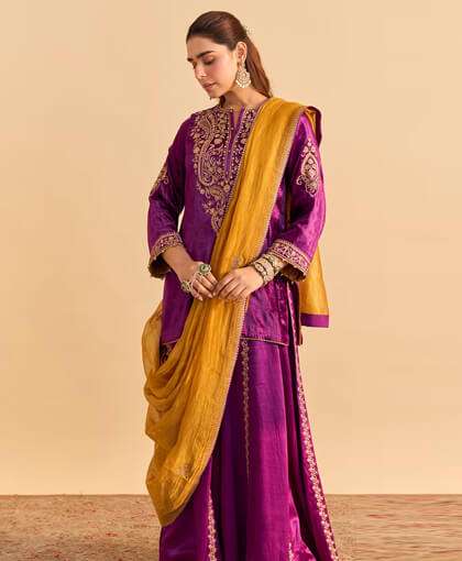 Georgette, Chiffon, Zardozi, Sequins, Crepe