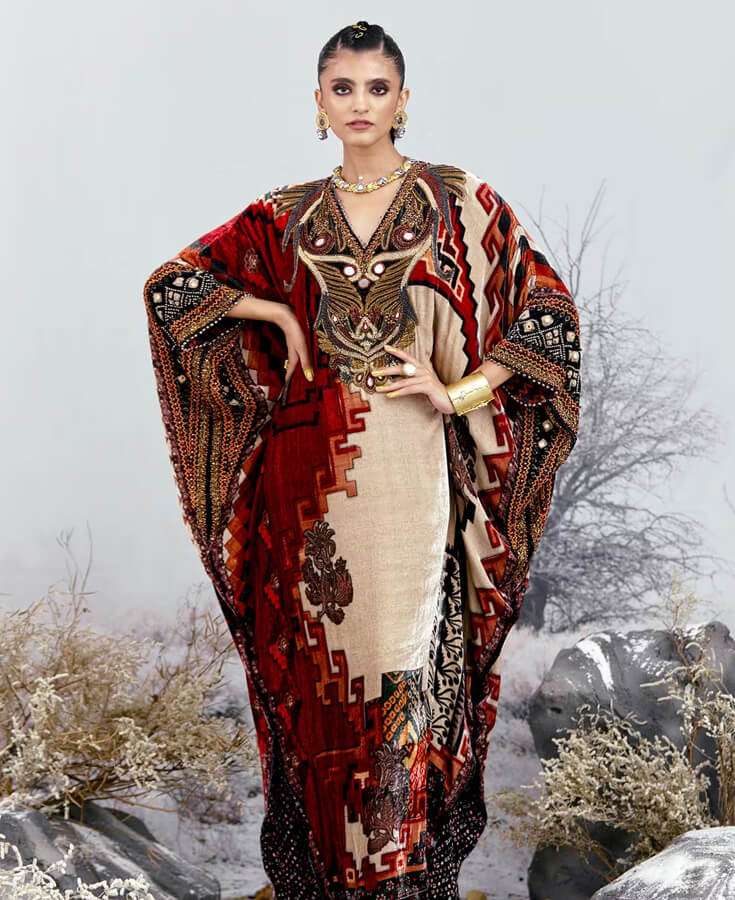 Chanderi, Silk, Pleated, Gota, Embroidery