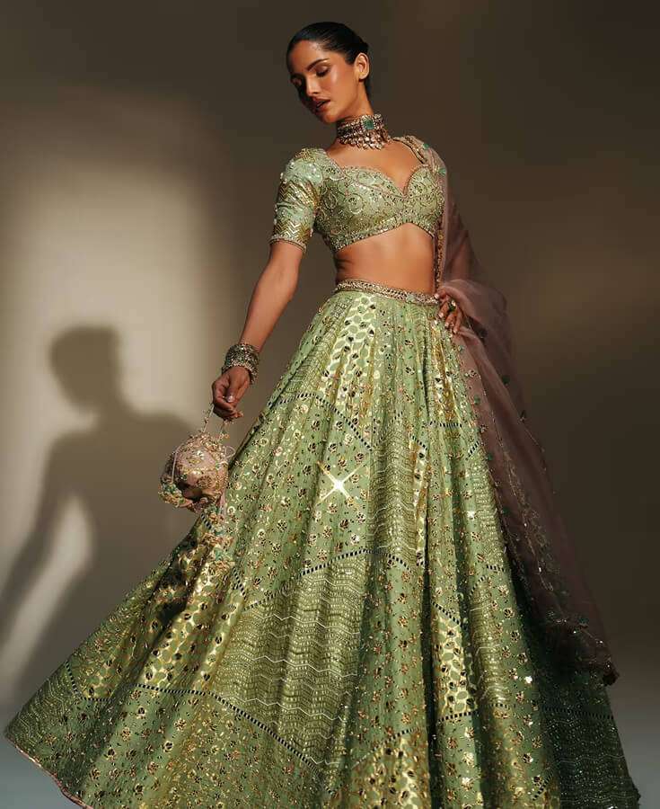 Silks, Zari, Sequins, Mirrorwork