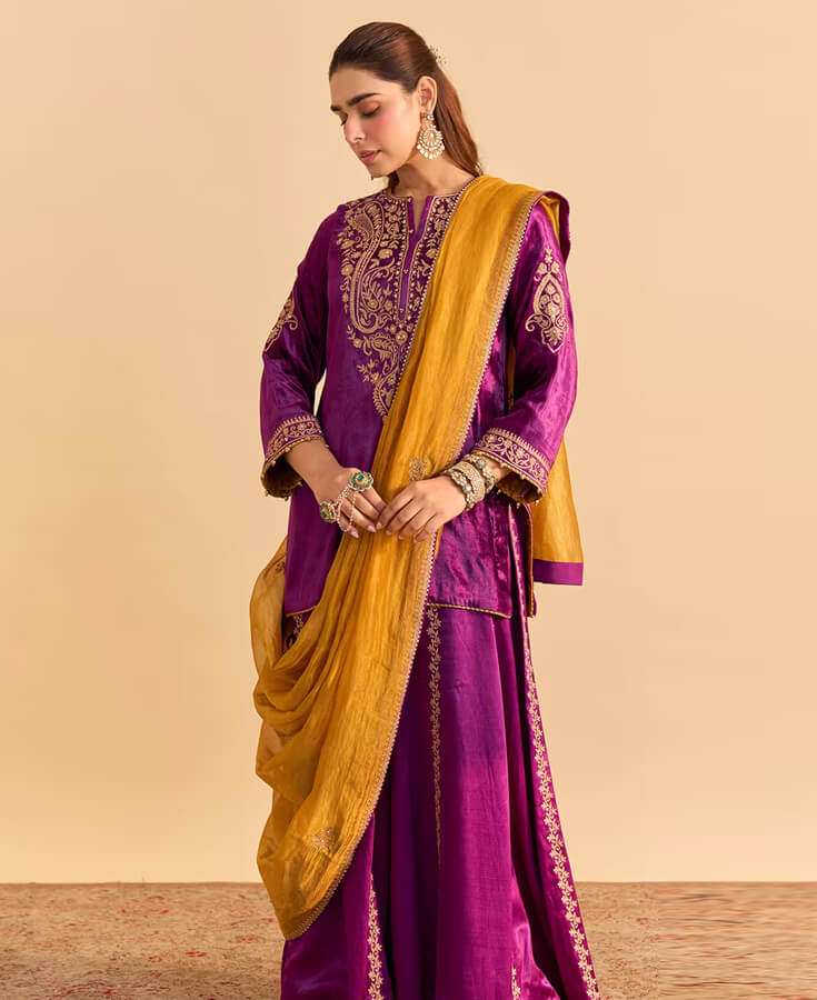 Georgette, Chiffon, Zardozi, Sequins, Crepe