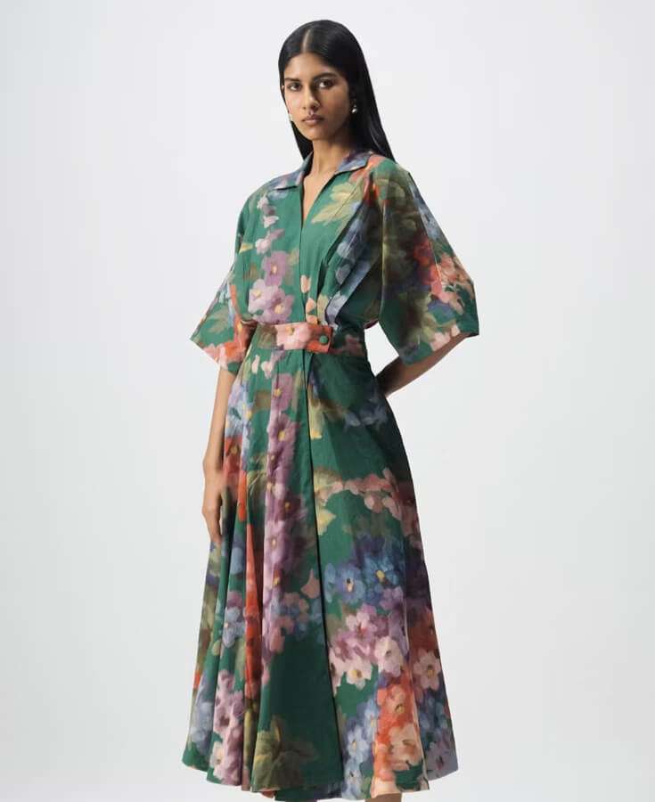 Cotton, Linen, Printed, Embroidery