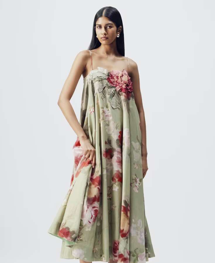 Cotton, Linen, Printed, Embroidery