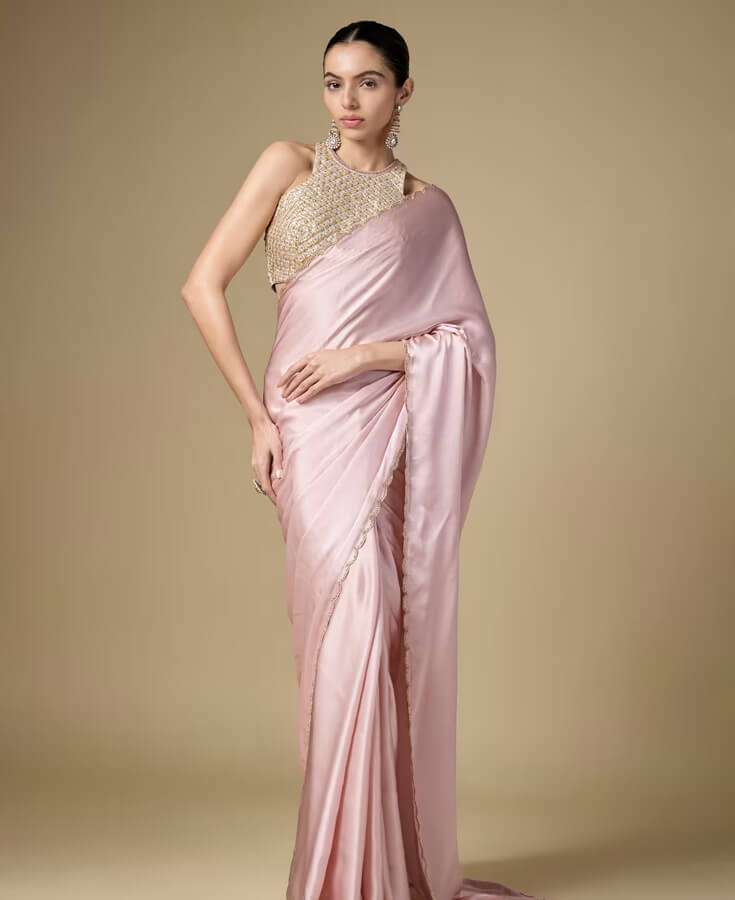 Silk, Banarasi, Printed, Mirrorwork, Salma