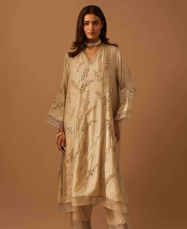 Cotton, Chanderi, Handwoven, Block Printed