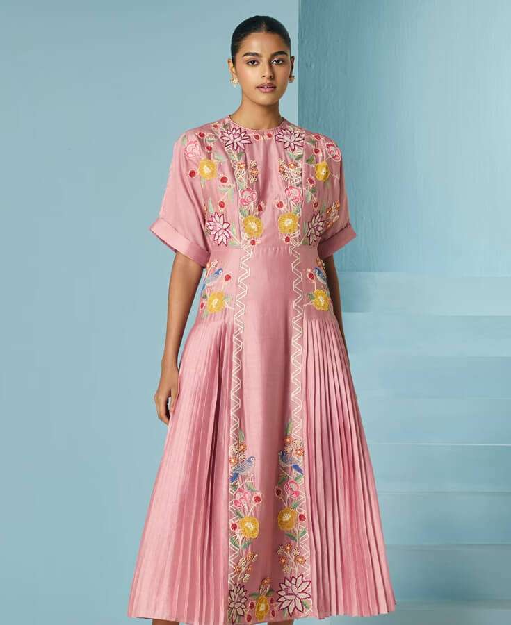 Cotton, Linen, Printed, Embroidery