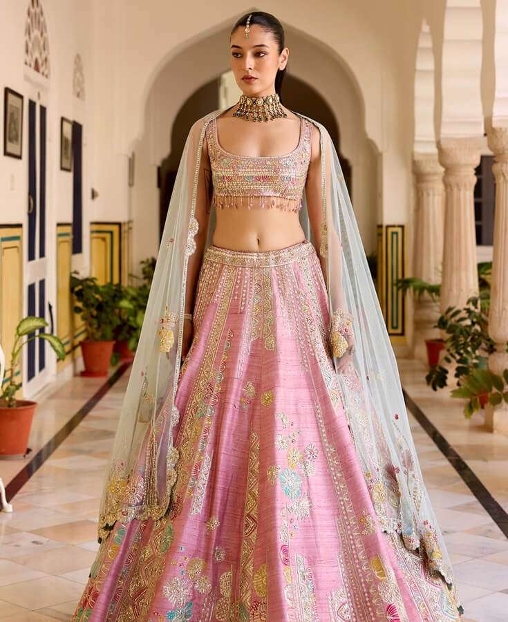 Silks, Zari, Sequins, Mirrorwork