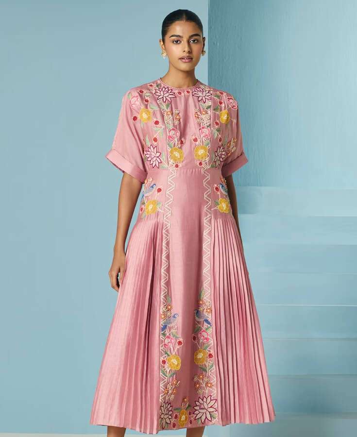 Cotton, Linen, Printed, Embroidery
