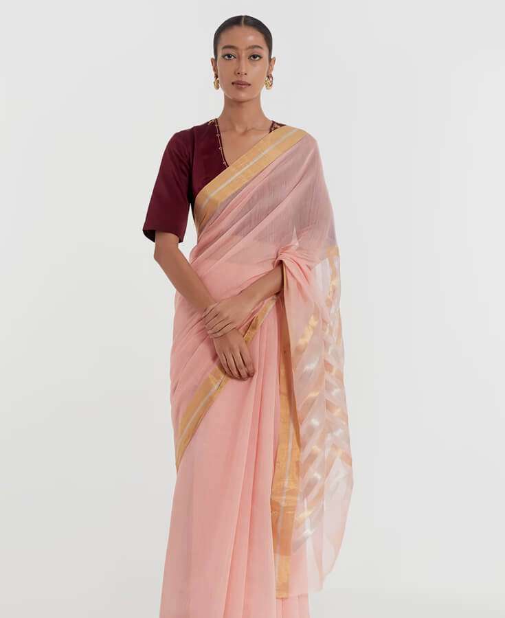 Silk, Banarasi, Printed, Mirrorwork, Salma