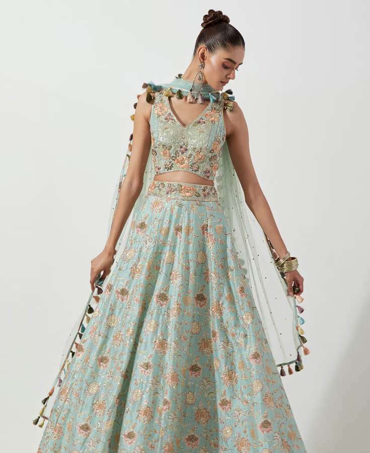 Silks, Zari, Sequins, Mirrorwork