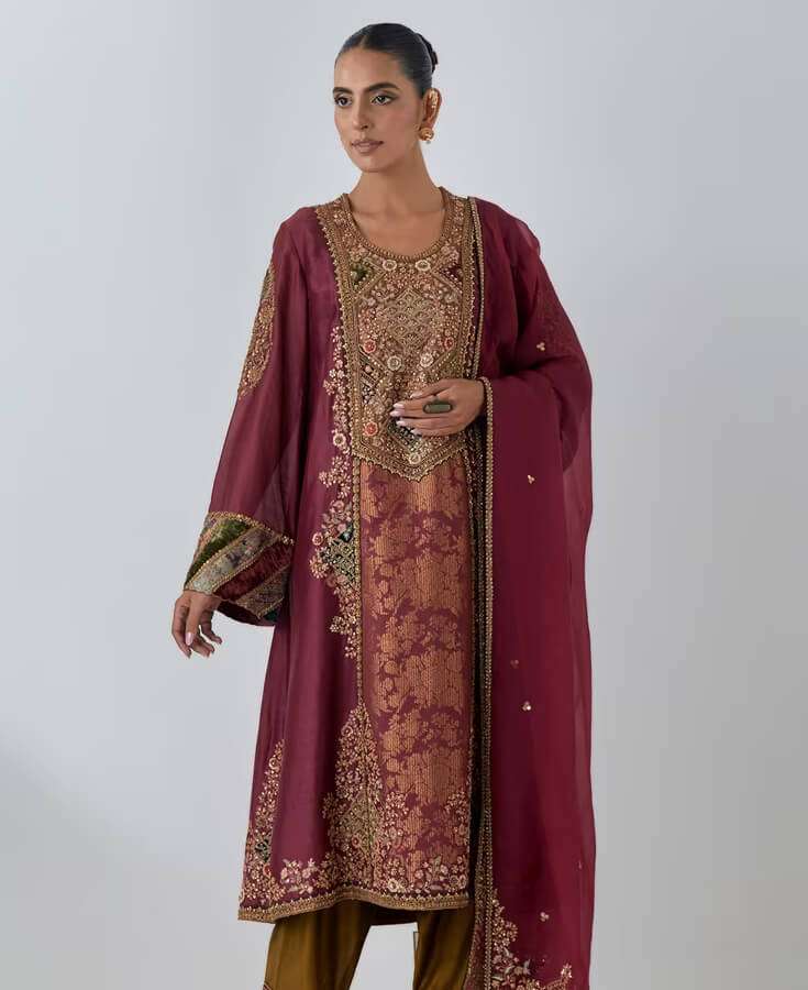 Cotton, Chanderi, Handwoven, Block Printed